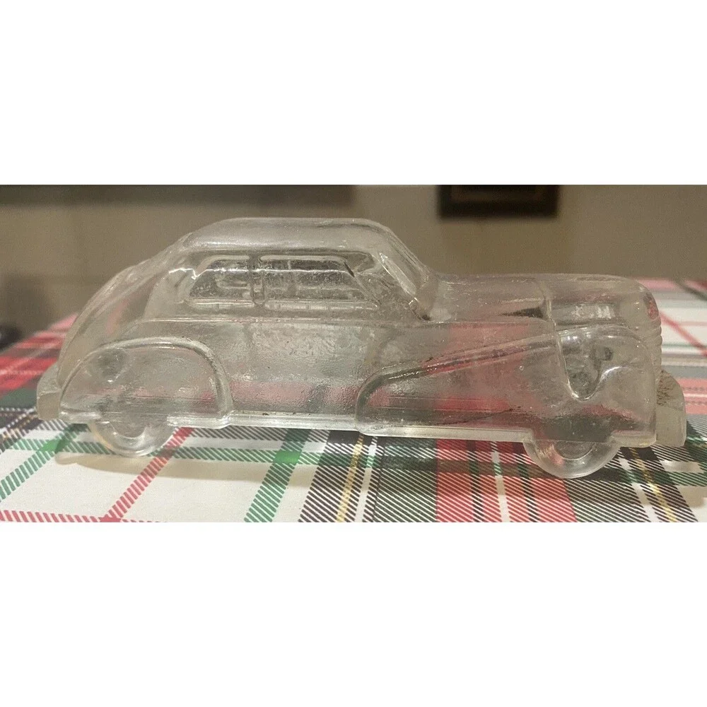 Antique Glass Car Candy Container